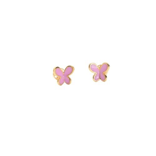 Baby Pink Butterfly Earring